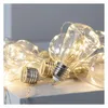 LED-Girlande Edison Glühbirnen 2m 3000K Warmweiß Produktbild-Vorschau 7