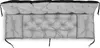 Cuscino da giardino 150x60x50 cm + 2 cuscini per altalena Anteprima dell’immagine prodotto 5