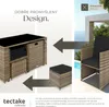 TecTake 403563, Hnědá, 2 sedadlo/sedadel, Dospělí a děti, Náhled obrázku produktu 5