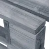 vidaXL Paleta ogrodowa na zewnątrz Holz Grau Podgląd zdjęcia produktu 3