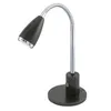 Lampe de table Fox anthracite, chrome, Voir les images du produit 1