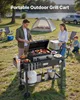 SucceBuy Chariot de barbecue d'extérieur 787 x 432 mm Voir les images du produit 2