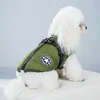 Winter-Haustier-Hundejacke mit Geschirr Winter-warme Produktbild-Vorschau 5