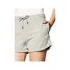 Nike W Nsw Essntl Flc Hr Short Ft Dk Grey Heather/White M Produktbild-Vorschau 12