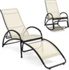 A chaise lounge chair and a rocking chair shown against a white background. Náhled obrázku produktu