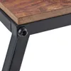 Tavolino Relaxdays, 2 ripiani, forma a C, design Anteprima dell’immagine prodotto 8