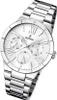 A silver Festina watch with a white dial is shown against a white background. Náhľad obrázku produktu