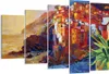 Bild auf Leinwand - Leinwandbild - 5 Teile - Manarola Bunt Produktbild-Vorschau 1