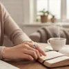 Herz Drehring aus Edelstahl – Anti-Stress Ring mit Produktbild-Vorschau 7