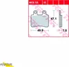 TRW Bremsbelagsatz MCB735 JetSet 50 TP Elyseo 150 G2A DT50X Produktbild-Vorschau 1
