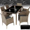 tectake® Rattan Sitzgruppe Porto für 6 Personen Produktbild-Vorschau 9