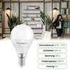 LUMILED LED Lampe 6 Stück Set E14 P45 10W ersetzt 75W Produktbild-Vorschau 3