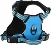 vidaXL Hundegeschirr Reflektierend Verstellbar Blau XL Produktbild-Vorschau 2