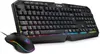 A gaming keyboard and mouse set with RGB lighting. Produktbild-Vorschau
