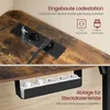 VASAGLE Höhenverstellbarer Schreibtisch elektrisch, L-förm, Produktbild-Vorschau 6