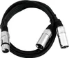 OMNITRONIC Adattatore XLR(F)/2xXLR(M) Cavo 0,5m sw Anteprima dell’immagine prodotto 2