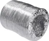 A flexible aluminum dryer vent hose is shown against a white background. Produktbild-Vorschau