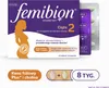 A product box for Femibion Natal 2 pregnancy supplements, showing the packaging and blister packs of tablets and capsules. Produktbild-Vorschau