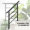 Outsunny Treppengeländer für 1-3 Stufen, 94cm Produktbild-Vorschau 4