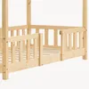 Kinderbett ’Treviolo‘ in Haus-Optik mit Rausfallschutz Produktbild-Vorschau 9