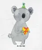 Mr. & Mrs. Panda Fleecedecke Koala Geschenk - Weiß - Produktbild-Vorschau 1