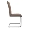 ML-Design 6er Set Esszimmerstuhl mit Rückenlehne, Braun, Produktbild-Vorschau 3
