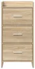 vidaXL Dressoir Sonoma-eikenhout, 40 x 36 x 80 cm, Productafbeelding-voorbeeld 3
