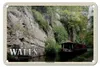 Blechschild Reise 18x12cm Wales United Kingdom Llangollen Produktbild-Vorschau 1