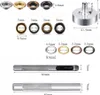 Ösen 400 Stück 5 Mm, Metallösen Set Mit Werkzeug Und Produktbild-Vorschau 7