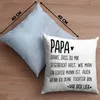 Trendation - Papa Deko-Kissen mit Füllung 40x40 Geschenk Produktbild-Vorschau 4