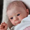45 Cm Große Wiedergeborene Babypuppe Handdetaillierte Produktbild-Vorschau 5