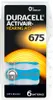 Duracell Activair Zinc Air 675 1,45 V (6 ks v blistri) Náhľad obrázku produktu 2