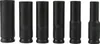 ELMAX | Nasadki udarowe, długie, 1/2", 10-21 mm, 6 szt Podgląd zdjęcia produktu 5