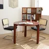 2er Set Kunstleder Esszimmerstühle Chrombeine Mid-Century Produktbild-Vorschau 6