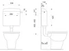 Wisa Spoelbakken voor toiletten, start/stop, 6 (4,5-6) Productafbeelding-voorbeeld 2