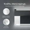 Koupelnové zrcadlo s osvětlením TALOS LED 80x60 cm - vhodné Náhled obrázku produktu 2