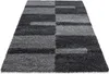 Moderner Hochflor-Teppich mit geometrischem Muster - Produktbild-Vorschau 2