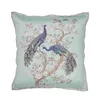 Laura Ashley Zierkissen Belvedere Pfau 50x50cm Produktbild-Vorschau 2