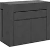 Výsuvná konzola 90x42/302 cm Evolve Antracite Spatolato se Náhled obrázku produktu 1