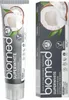 A tube of toothpaste and its packaging are displayed side-by-side against a white background. Anteprima dell’immagine prodotto