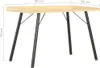 vidaXL Psací stůl dub 90×50×79 cm Náhled obrázku produktu 5