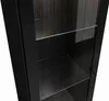 Badezimmer Schrank Rio 131 cm Hochglanz Schwarz Fronten – Produktbild-Vorschau 4