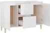 Kredens biały wysoki połysk 103,5x35x70 cm materiał Podgląd zdjęcia produktu 3