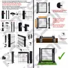 ROYSSON® Zauntor 1630 mm für Doppelstabmattenzaun 6/5/6 mm Produktbild-Vorschau 9
