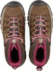 A top-down view of a pair of women's hiking boots. Voir les images du produit