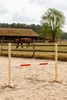 Obstacle de saut pour cheval de loisir 120cm, poutre rouge Voir les images du produit 6