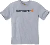T-Shirt MC Core Logo 103361CARHARTT 034 Heather grey - Voir les images du produit 2