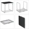 Relaxdays Campingtisch klappbar, Aluminium, MDF, Klapptisch Produktbild-Vorschau 6
