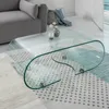 cagü: Design Glascouchtisch Couchtisch [MAYFAIR] Glas Produktbild-Vorschau 2