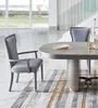 Designer 4x Stuhl Set Esszimmer Lehn Polster Sitz Stühle Produktbild-Vorschau 2